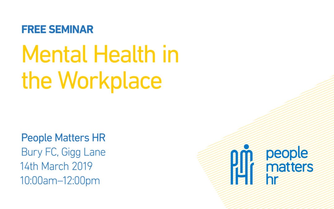 Free Seminar: Mental Health in the Workplace