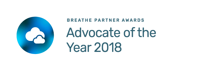 Breathe Advocate of the Year winner