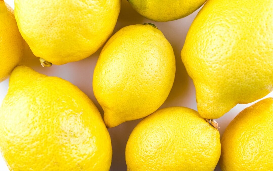 When life gives you lemons ….