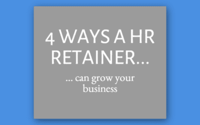 4 reasons why a HR retainer could work for your business