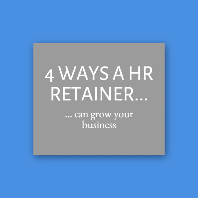 HR retainer for business